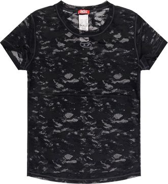 Diesel Kasia-Utlt Lace T-Shirt-Donna