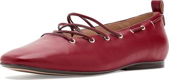 Naturalizer Carla-Ghillie Womens Flat Shoes Heartflame Leather : 6.5 M (B)