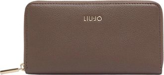 Liu Jo XL Portemonnee met rits - Dames - Portefeuilles - Bruin - XL - Accessoires