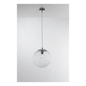 Netlighting Nereide Globe Glass Ceiling Pendant Clear E27
