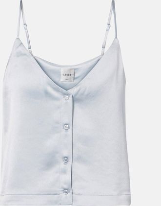 Leset Camisole Barb Button in raso