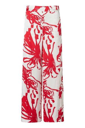 Mart Visser Cassandra Print Broek Rood / Wit