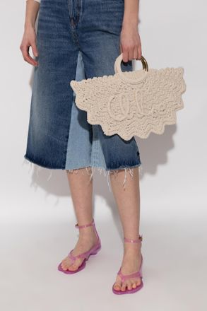 Chloé Handbag Bracelet Paravent, Womens, Cream