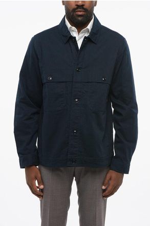 Woolrich Solid Color Utility Overshirt size L