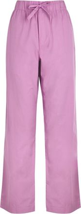 Tekla Unisex Poplin Pyjama Trousers - Pink - Xxs