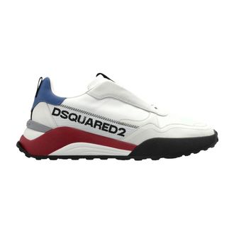 Dsquared2 Flow Sport Schoenen - Heren - Schoenen - Wit - Maat: 43 EU Leer
