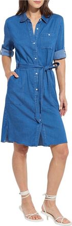Lyss&eacute; Delphine Roll Tab Shirt Dress