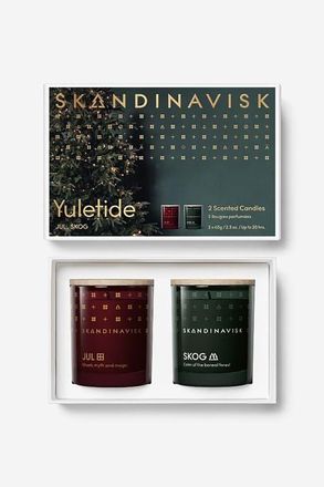 Skandinavisk Yuletide Scented Candle Giftset 65g x 2 in Red at Nordstrom