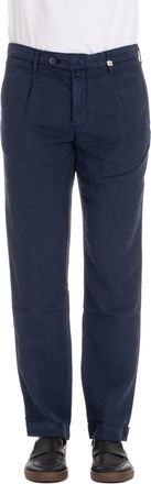 Myths Cotton-Linen Zeus Chino Trousers