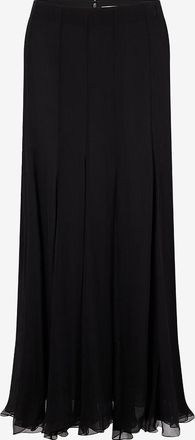 Chlo&eacute; Lange Rock aus gepr&auml;gtem Seiden-Cr&ecirc;pe