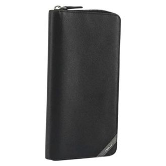 Prada Pre-owned Wallets, female, Black, Size: ONE SIZE Pre-owned Vintage Long Wallet