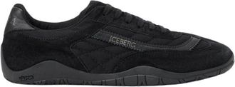 Iceberg Sneakers - Heren - Schoenen - Zwart - Maat: 44 EU Leer