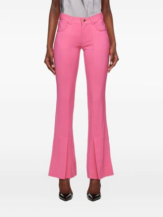 Marco Rambaldi Pantaloni con spacco sugli orli - Rosa