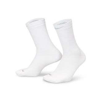 Nike Unisex Running Lightweight Crew Socks (1 Pair) in White | HV6919-100
