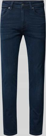 Selected Slim Fit Jeans im 5-Pocket-Design Modell LEON in Dunkelblau, Gr&ouml;&szlig;e 33/32