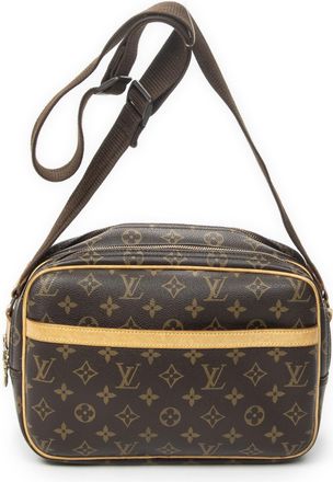 Louis Vuitton Pre-owned Womens Reporter PM Shoulder Bag - Brown - One Size