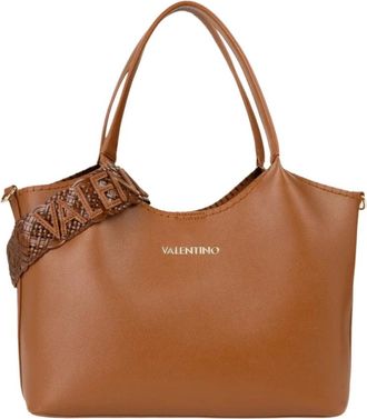 Mario Valentino Aleksandra Tote Bag - Dames - Shoppers - Bruin - ONE Size - Tassen