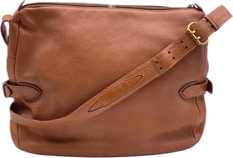 Gucci Gucci Vintage leren schoudertas met GG-logo