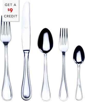 Mepra 5Pc Flatware Set With $9 Credit