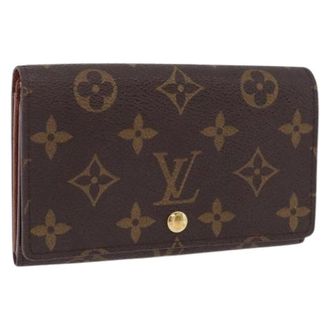Louis Vuitton Portafoglio Pre-owned in Tela Monogram - - Pre-owned - Donna - Marrone - ONE SIZE