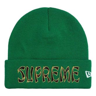 SUPREME x New Era FW26 Action Beanie Green SUP-FW26-1074-GRN