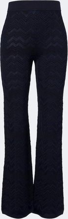 Missoni Zigzag high-rise flared pants