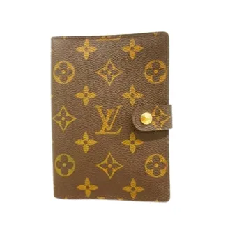 Louis Vuitton Vintage, unisex, Bruin, ONE Size, Pre-owned Canvas Wallet