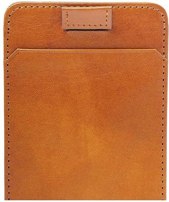 Bosca Old Leather - Pull Tab Card Case Mens Wallet Handbags Saddle, Leather/Nylon