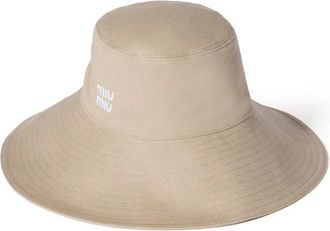 Miu Miu Denim Bucket Hat