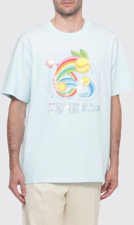 Casablanca T-shirt Casablanca in cotone organico con stampa logo