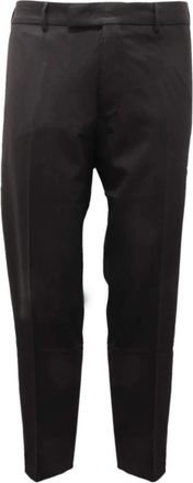 PT01 Stretch Wollen Broek in Zwart - Heren - Chinos - Zwart - 2XL - Wol - Broeken