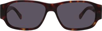 Ferragamo Salvatore Ferragamo Grey Rectangular Mens Sunglasses SF1109S 242 57