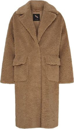 BTF-CPH Nepbont & Lammy Coat - Dames - Jassen - Beige - XS - Nepbont - Jassen