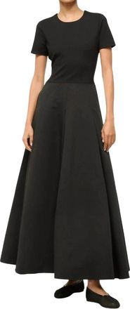 Staud Hopper Dress In Black