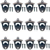 OEM Juego De 16 Abridores De Botellas De Pared, Incluye Tornillos, Abridores De Botellas De Estilo R&uacute;stico Vintage, Abridores De Botellas De Cerveza De Pa