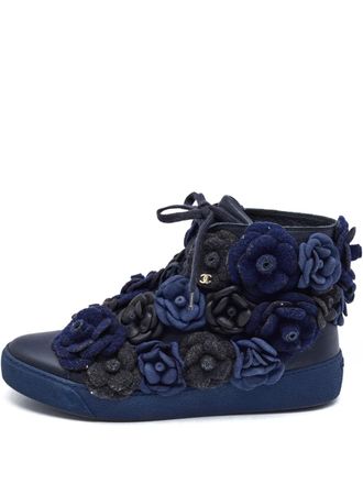 Chanel Camellia sneakers - Black