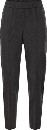 PESERICO Pantal&oacute;n Tapered Peserico De Lana Virgen Y Cashmere Con Cinturilla El&aacute;stica