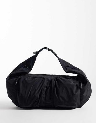 The North Face borsa a tracolla utility Never Stop nera-Nero