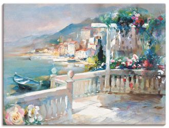 Artland Leinwandbild »Wunderschöne Umgebung« Küste 1 Stk. tlg. auf Keilrahmen gespannt