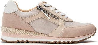 Moda in Pelle Moda in Pelle Womens Canna Cameo Sneakers - Nude Leather - Size EU 38