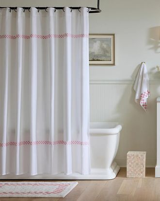 MacKenzie-Childs Signature Collection Check Shower Curtains, 72L