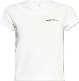 Converse T-Shirts, female, White, Size: 2XS Converse x Feng Chen Wang