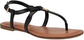 Tommy Hilfiger Lohian T-Strap Sandal in Black at Nordstrom Rack, Size 7.5