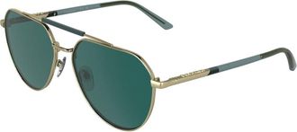 Calvin Klein CK26100S 717 Mens Sunglasses Gold Size 59