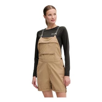 Picture Foday Tech Romper - Dames - Jumpsuits & Playsuits - Groen - Maat: M Katoen