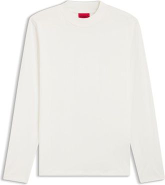 HUGO BOSS Slim-fit T-shirt in mercerised cotton