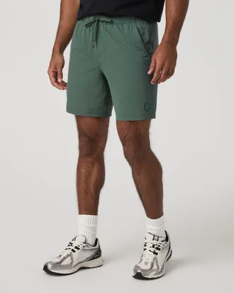 Vuori Clothing Kore Shorts Unlined 7 | Agate Green Tonal | XS, Size Extra Small