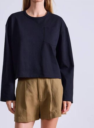 Apiece Apart Boxy Tee In Black
