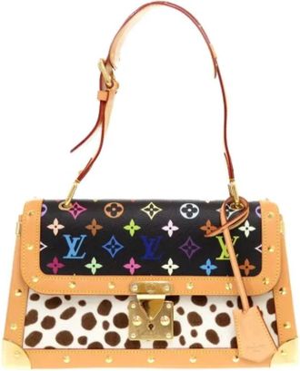 Louis Vuitton Pre-owned Fur louis-vuitton-bags - Dames - Vintage Handtas - Veelkleurig - ONE Size - Vintage