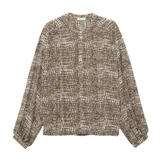 Alchemist Dames, Blouses & Shirts, Groen, Maat: XS Viscose